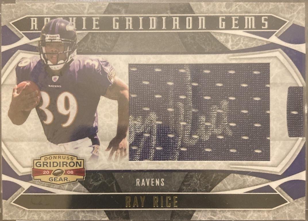 Ray Rice [Gridiron Gems Jersey Autograph Prime] #232