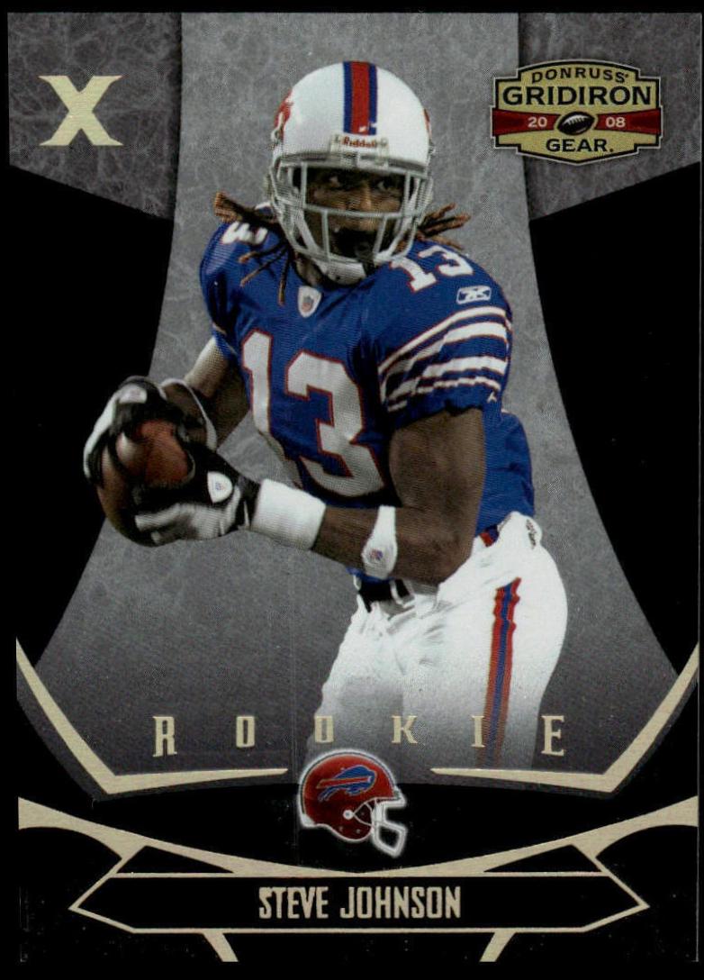 Steve Johnson [Gold Holofoil X's] #190