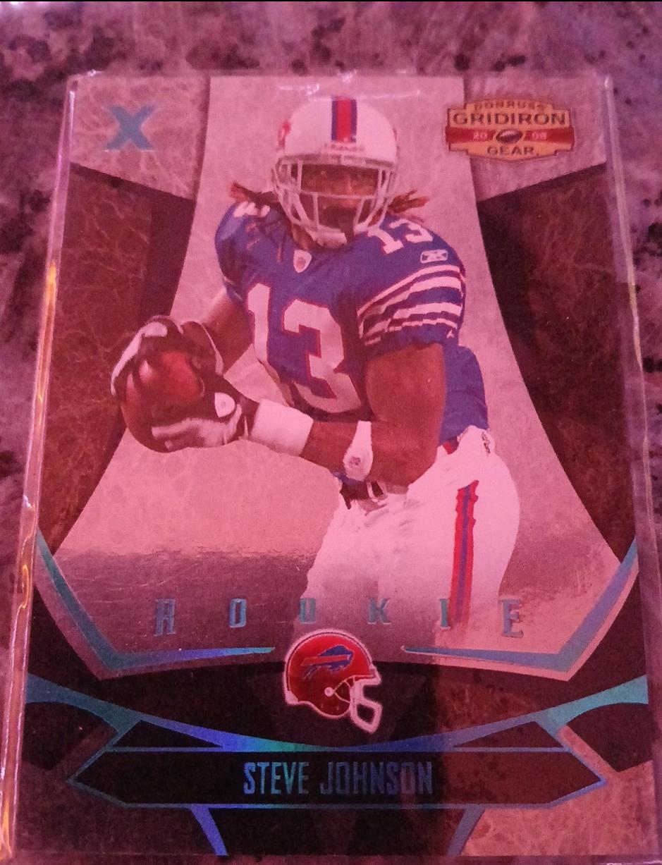 Steve Johnson [Platinum Holofoil X's] #190