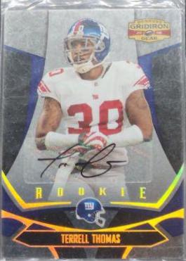 Terrell Thomas [Autograph Gold Holofoil] #192