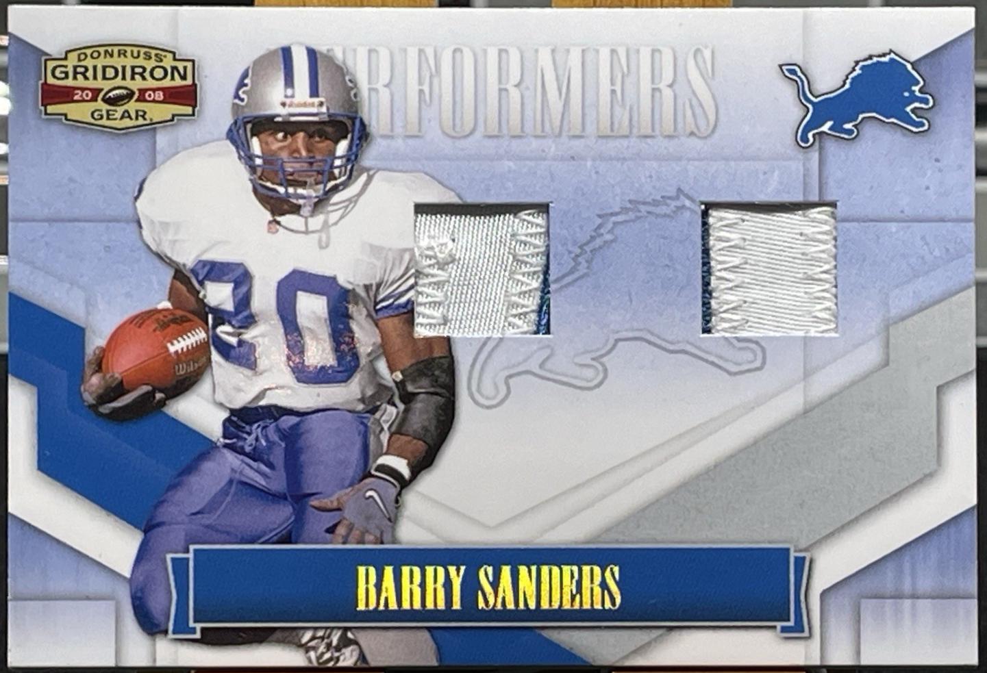 Barry Sanders [Jersey Prime] #P-2