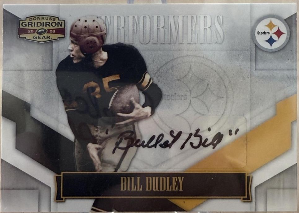 Bill Dudley [Jersey Autograph] #P-4