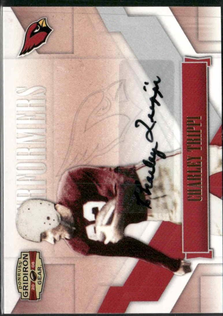 Charley Trippi [Jersey Autograph] #P-10