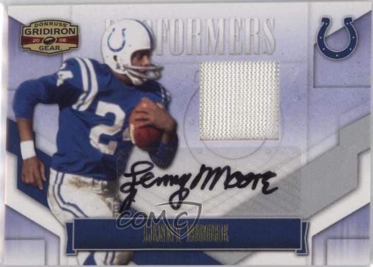 Lenny Moore [Jersey Autograph] #P-28
