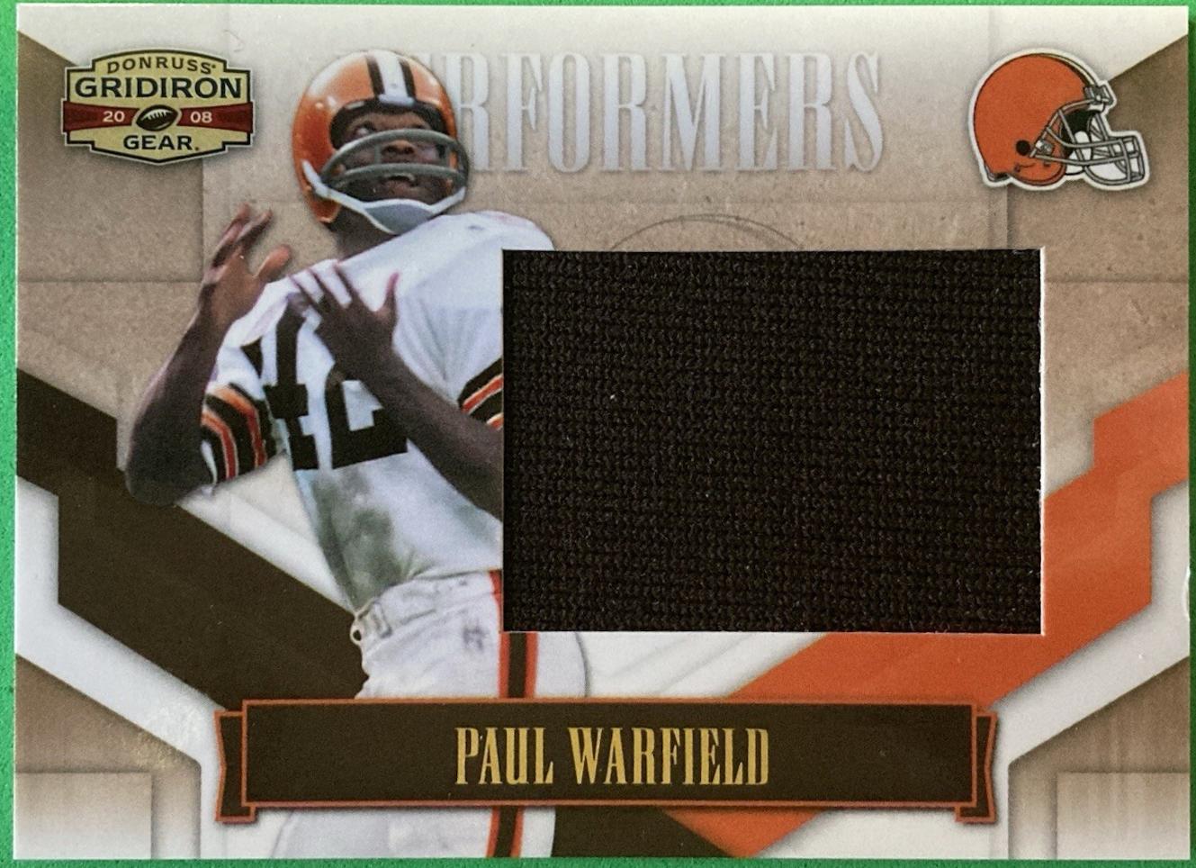 Paul Warfield [Jersey Prime] #P-35