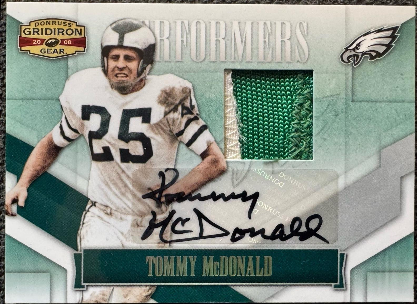 Tommy McDonald [Jersey Autograph] #P-44