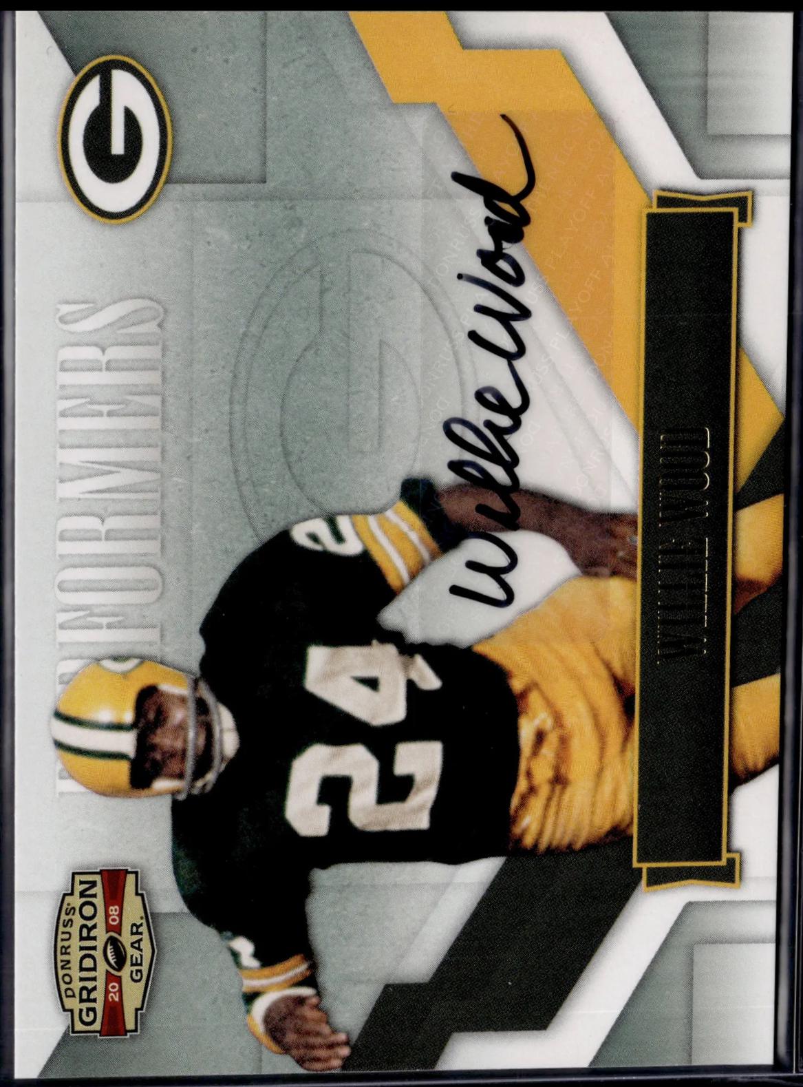 Willie Wood [Jersey Autograph] #P-48