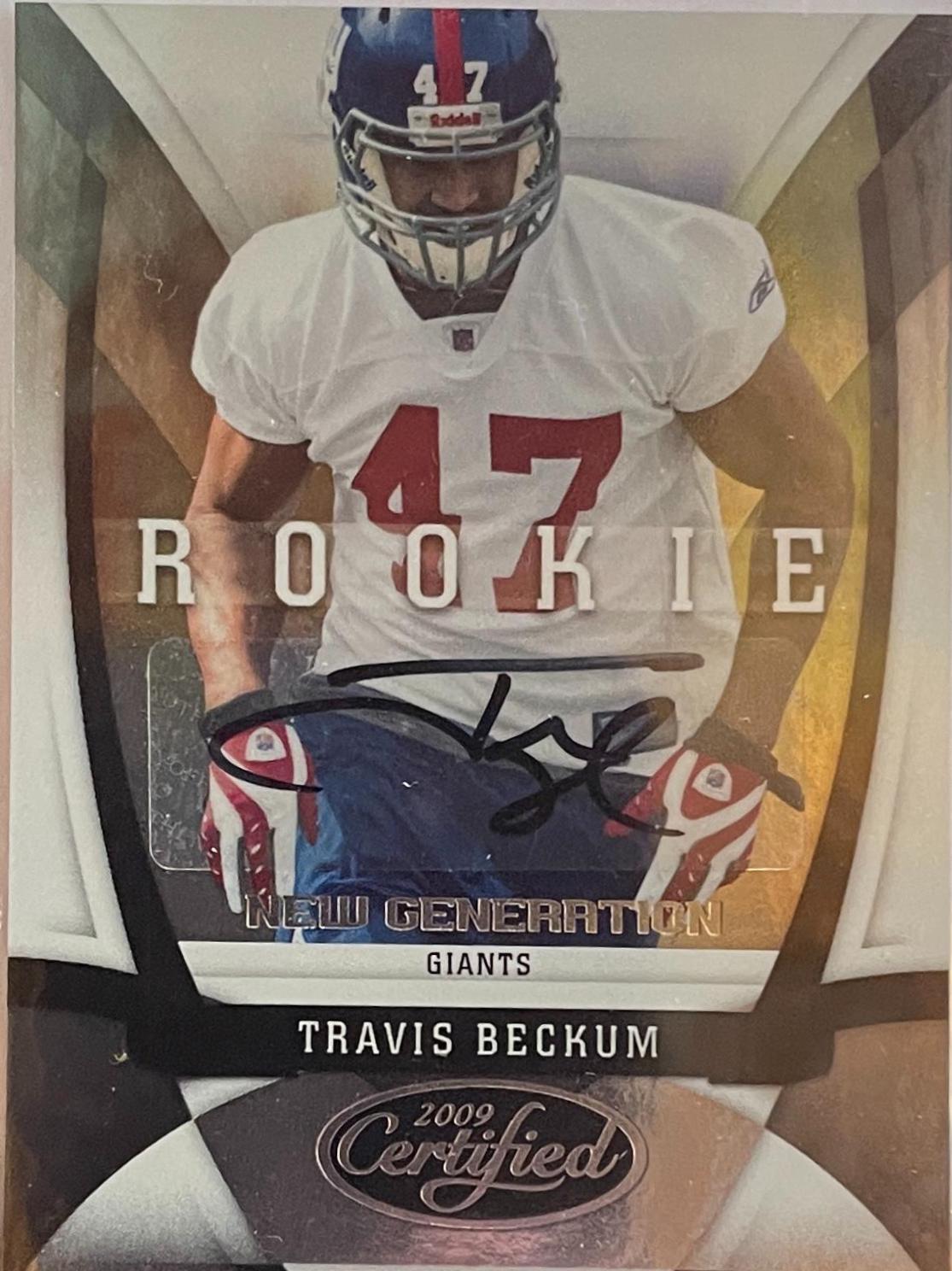Travis Beckum [Autograph] #198