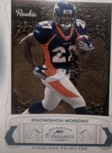 Knowshon Moreno [Significant Signatures Gold] #212