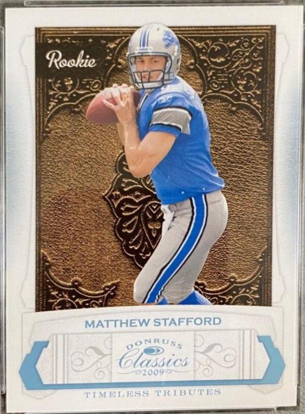 Matthew Stafford [Timeless Tributes Platinum] #220