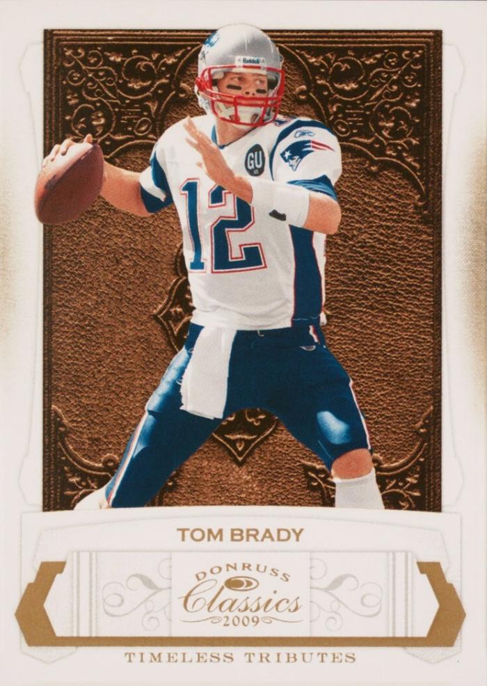 Tom Brady [Timeless Tributes Gold] #59