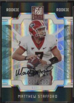 Matthew Stafford [Turn of the Century Autograph] #165