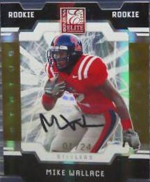 Mike Wallace [Autograph Gold Status] #171