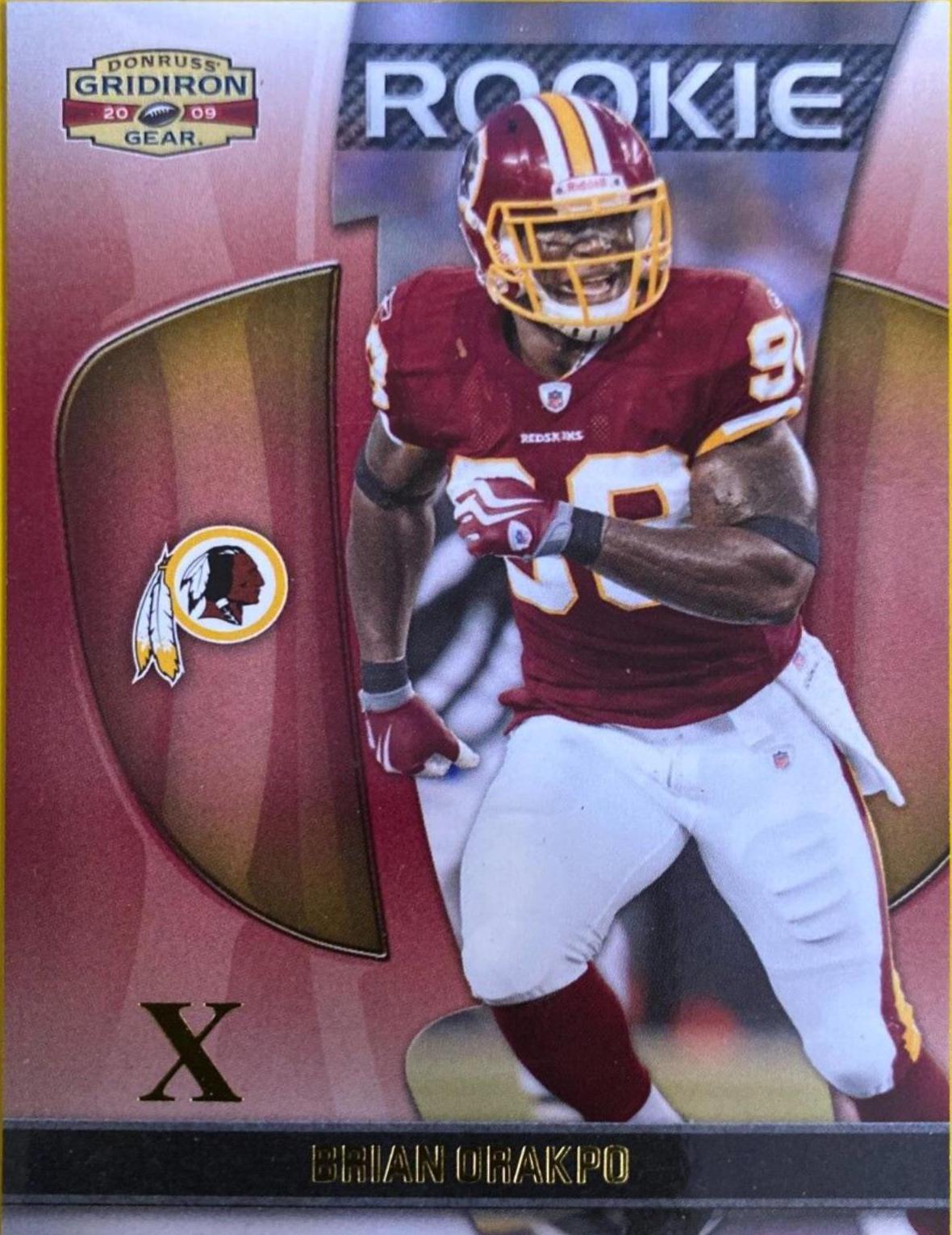 Brian Orakpo [Autograph Gold] #118