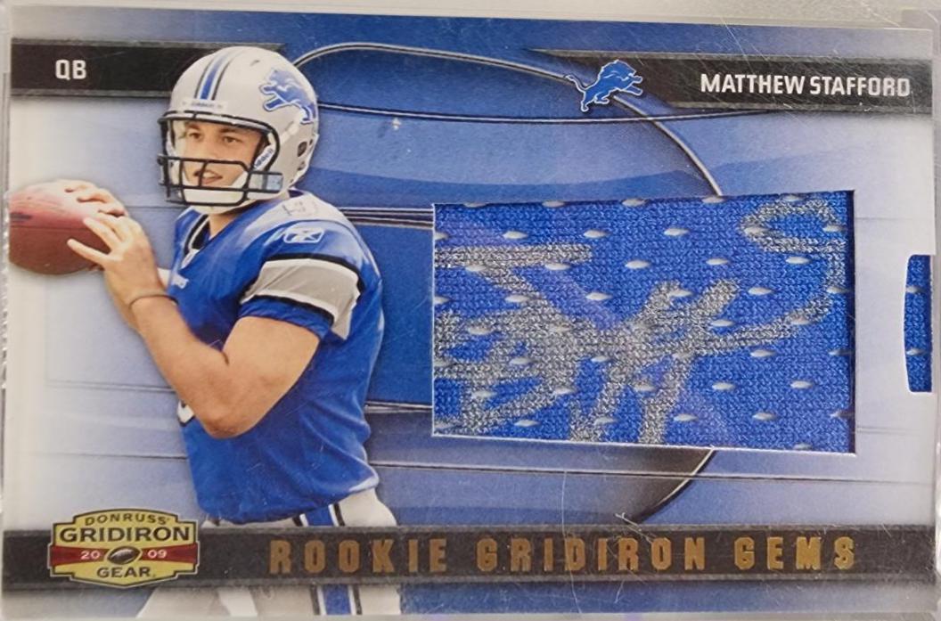 Matthew Stafford [Jersey Autograph] #203