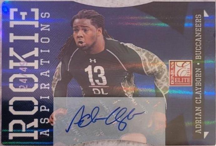 Adrian Clayborn [Aspirations Autograph] #103
