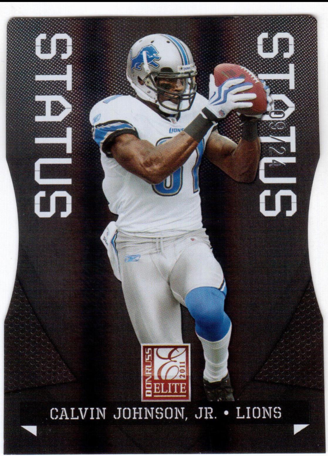Calvin Johnson, Jr. [Status Black] #33