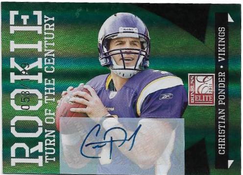 Christian Ponder [Turn of the Century Autograph] #119
