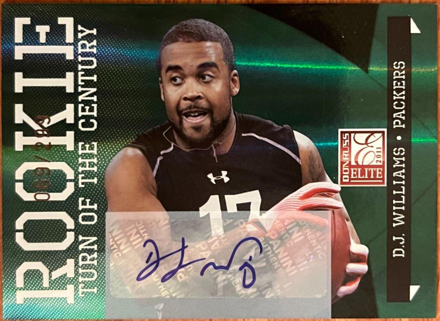 D.J. Williams [Turn of the Century Autograph] #125
