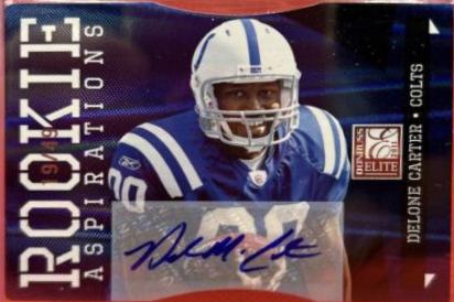 Delone Carter [Aspirations Autograph] #132