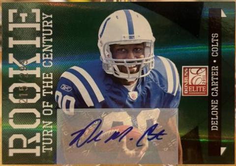 Delone Carter [Turn of the Century Autograph] #132