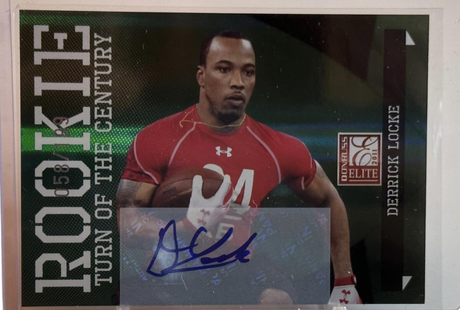 Derrick Locke [Turn of the Century Autograph] #135