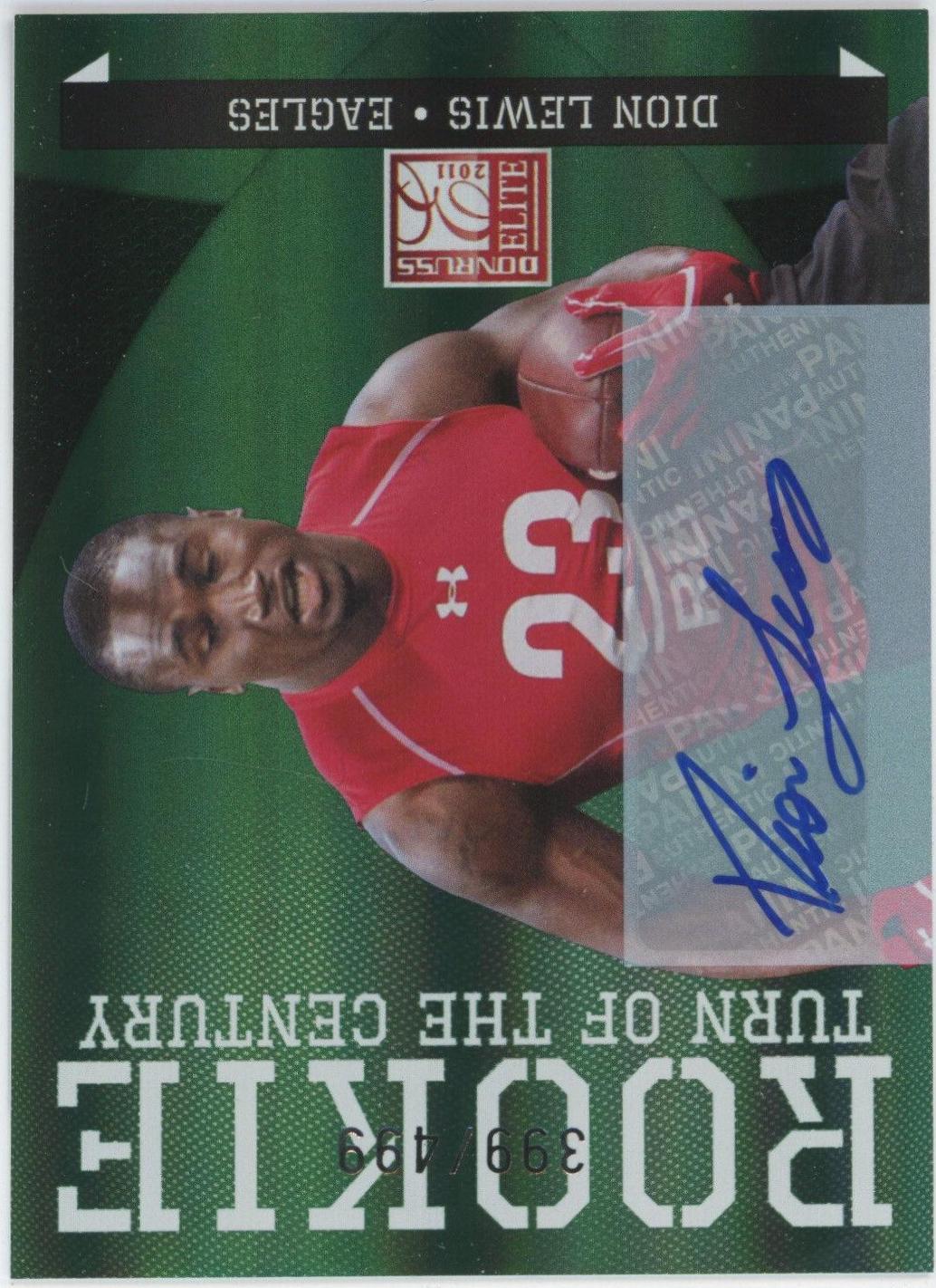 Dion Lewis [Turn of the Century Autograph] #136