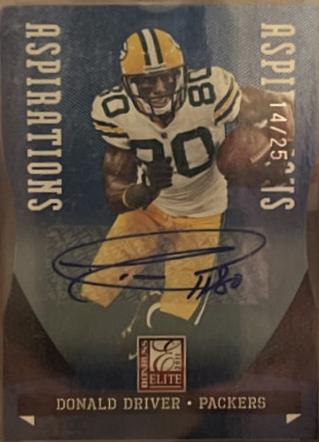 Donald Driver [Aspirations Autograph] #37