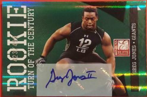 Greg Jones [Turn of the Century Autograph] #141