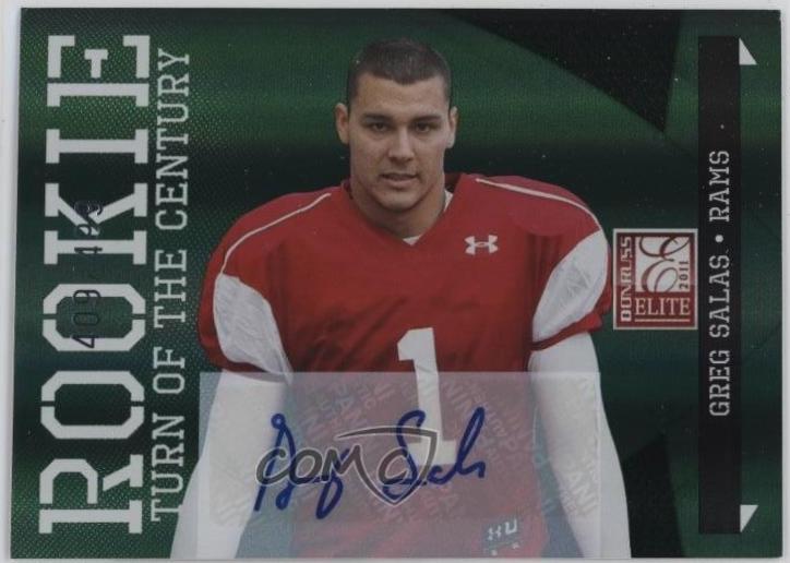 Greg Salas [Turn of the Century Autograph] #144