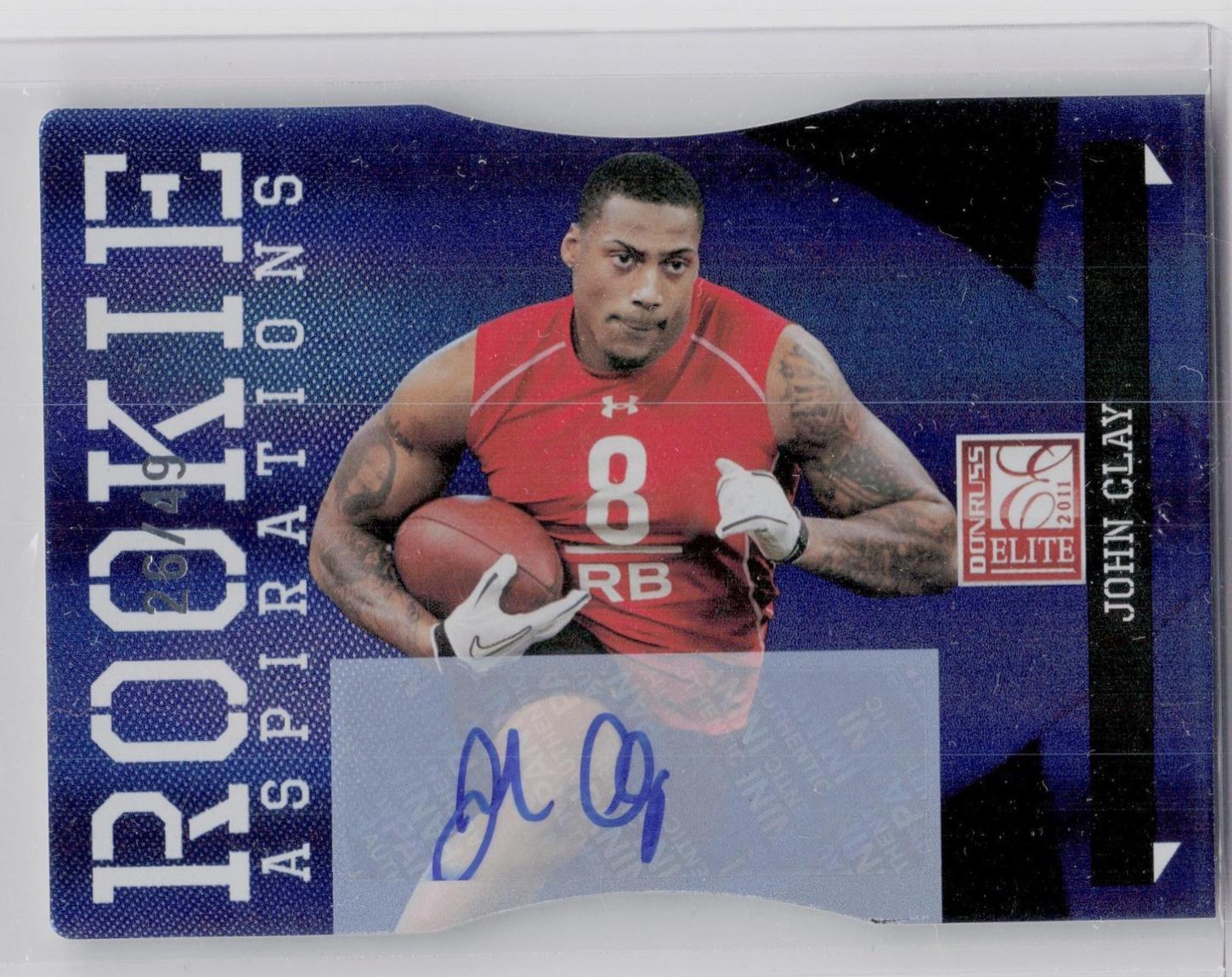 John Clay [Aspirations Autograph] #153