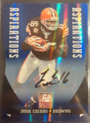 Josh Cribbs [Aspirations Autograph] #24