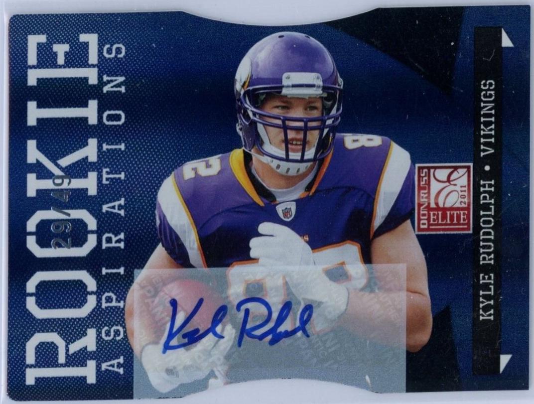 Kyle Rudolph [Aspirations Autograph] #160