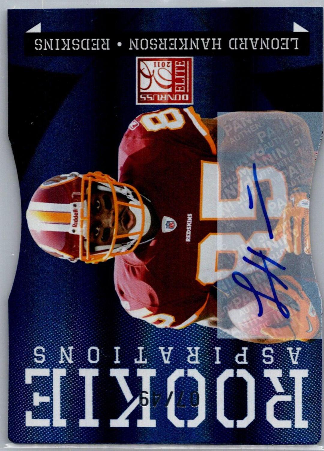 Leonard Hankerson [Aspirations Autograph] #162