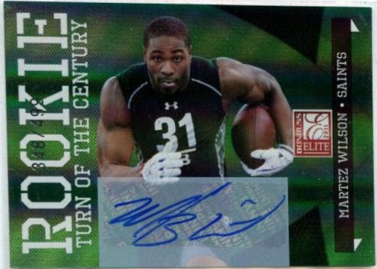 Martez Wilson [Turn of the Century Autograph] #166