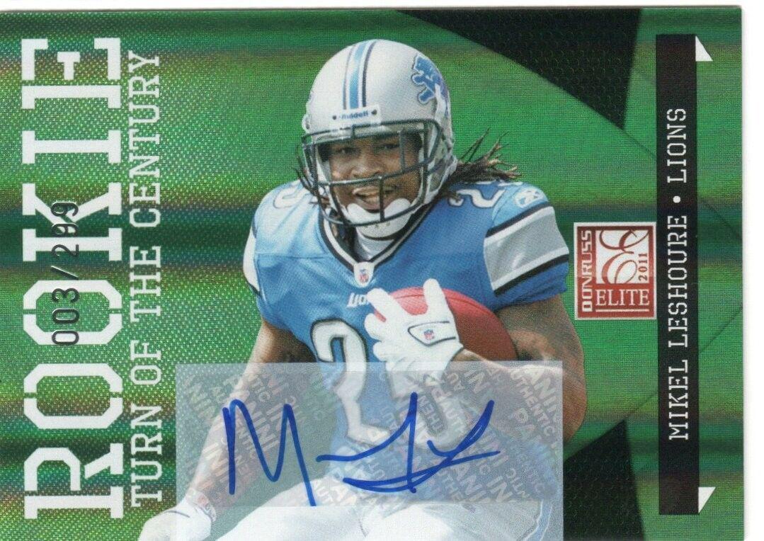 Mikel Leshoure [Turn of the Century Autograph] #168