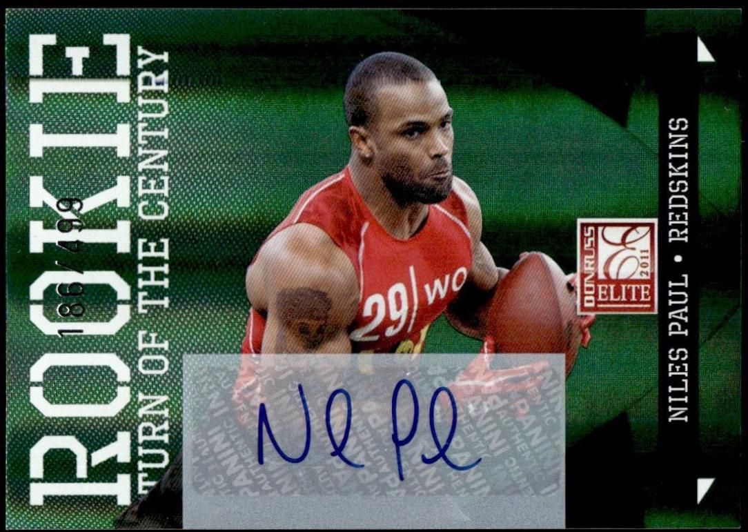 Niles Paul [Aspirations Autograph] #170