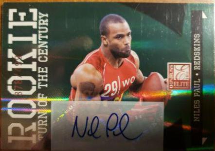 Niles Paul [Turn of the Century Autograph] #170
