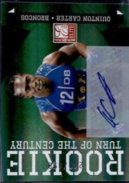 Quinton Carter [Turn of the Century Autograph] #178