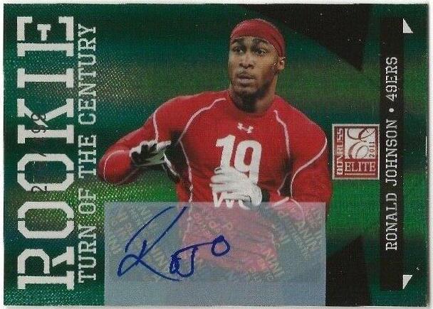 Ronald Johnson [Turn of the Century Autograph] #184
