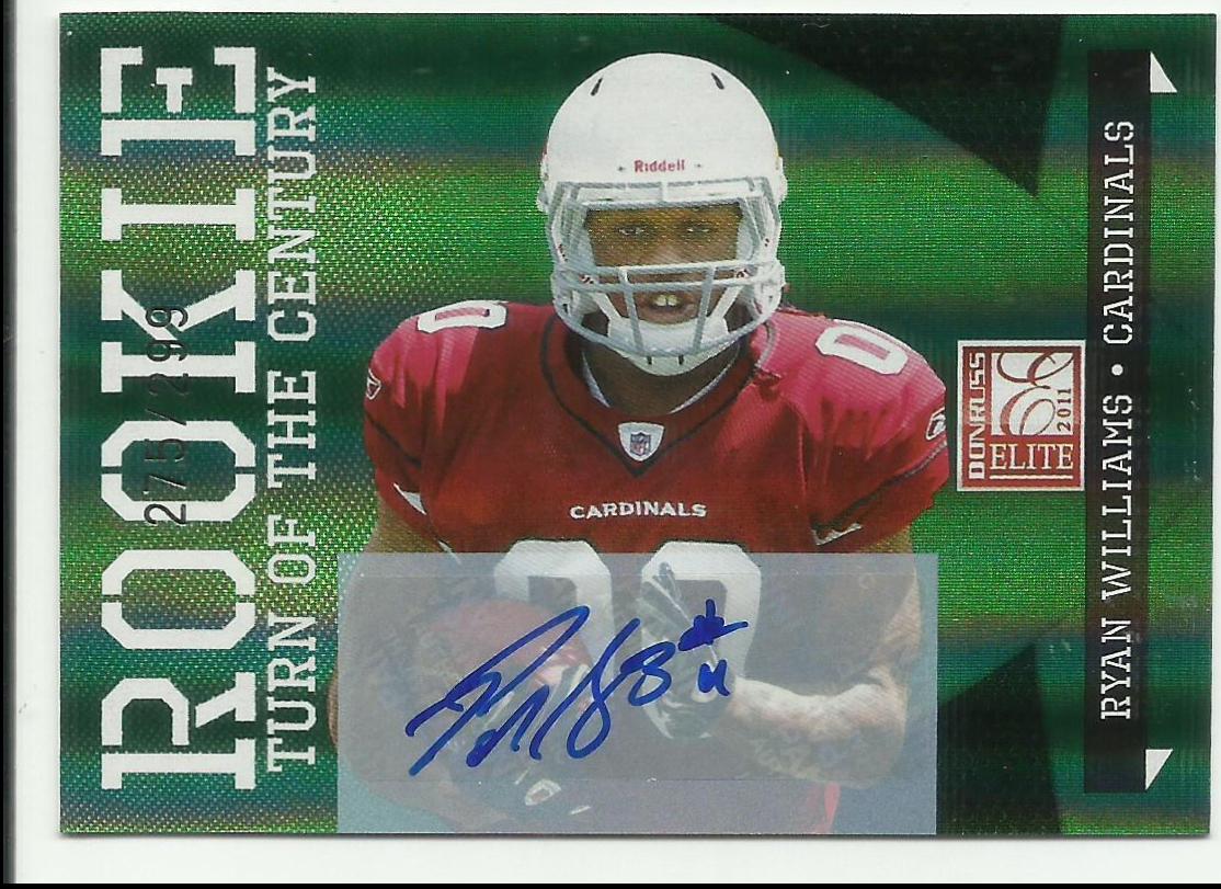 Ryan Williams [Turn of the Century Autograph] #188