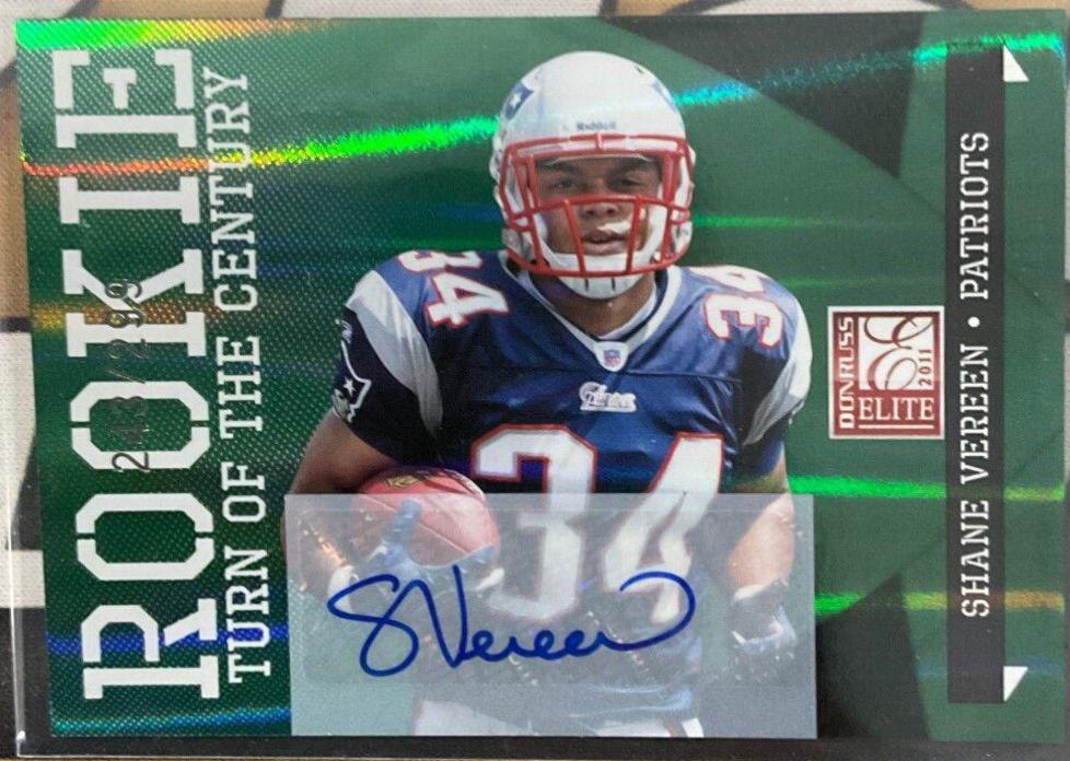 Shane Vereen [Turn of the Century Autograph] #189