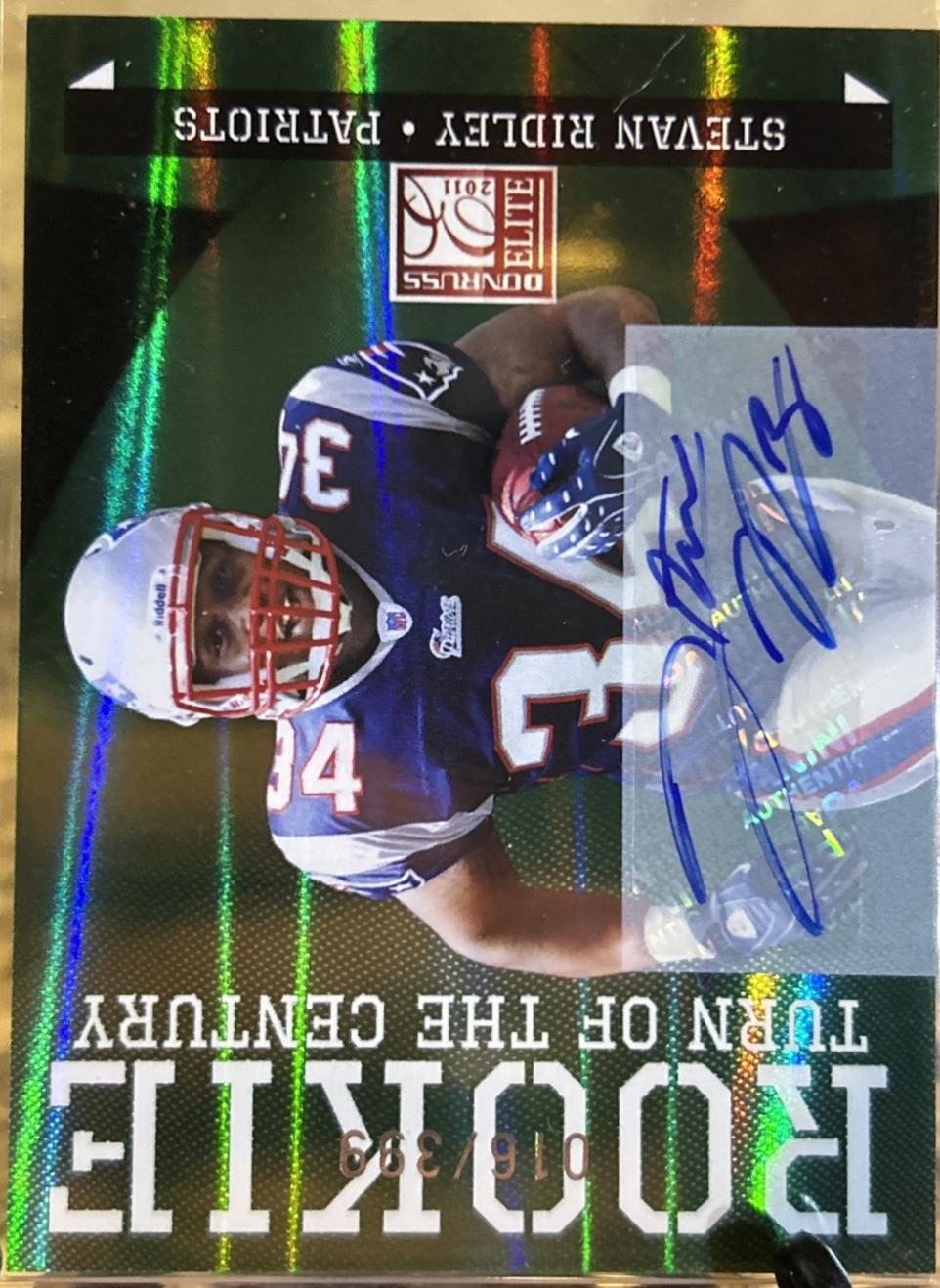 Stevan Ridley [Turn of the Century Autograph] #192