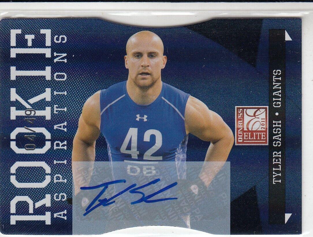 Tyler Sash [Aspirations Autograph] #198