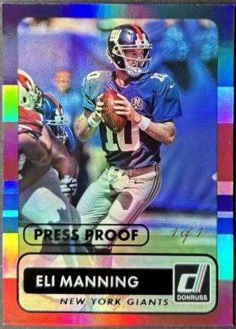 Eli Manning [Press Proof Rainbow] #16