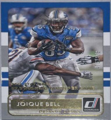 Joique Bell [Season Stat Line] #51