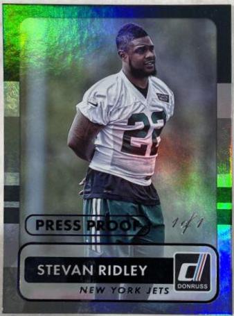 Stevan Ridley [Press Proof Silver] #50