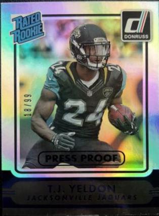 T.J. Yeldon [Press Proof Blue] #212