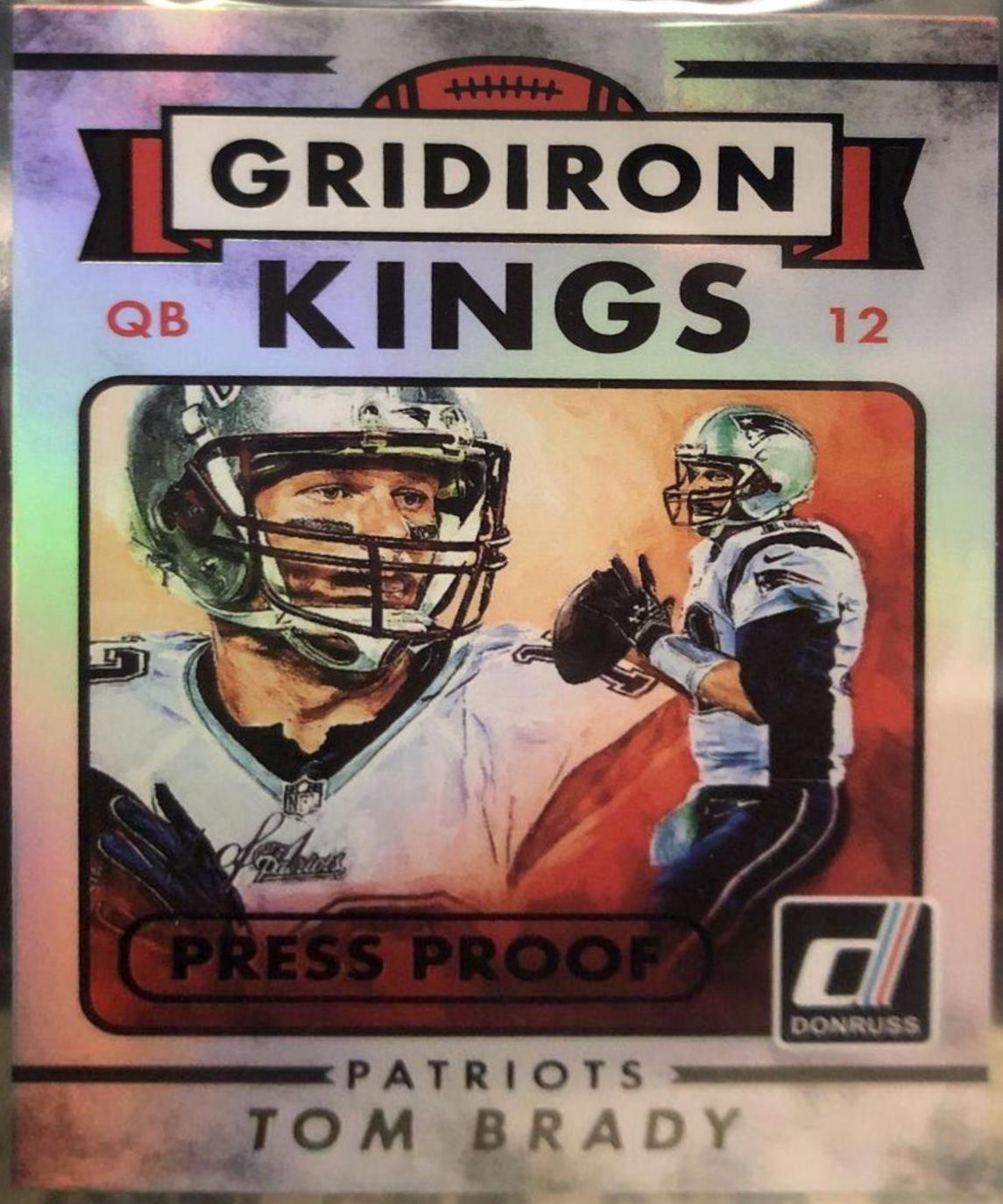 Tom Brady [Press Proof Black] #282