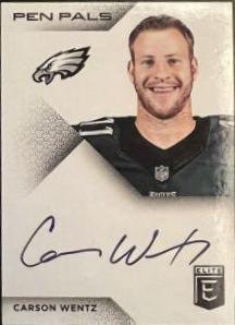 Carson Wentz [Green Ink] #PP-CW